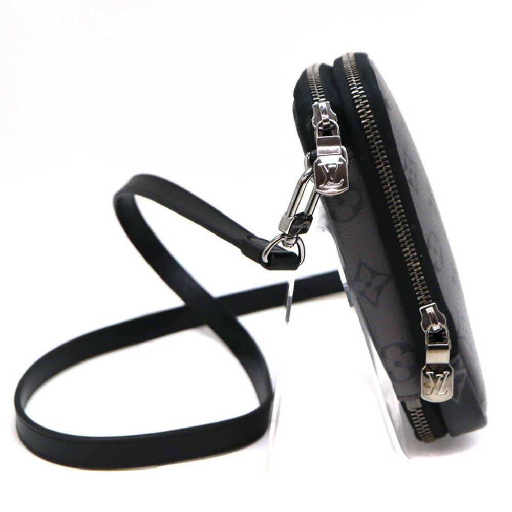 Louis Vuitton Phone Double Pouch Eclipse Black Mo… - image 4